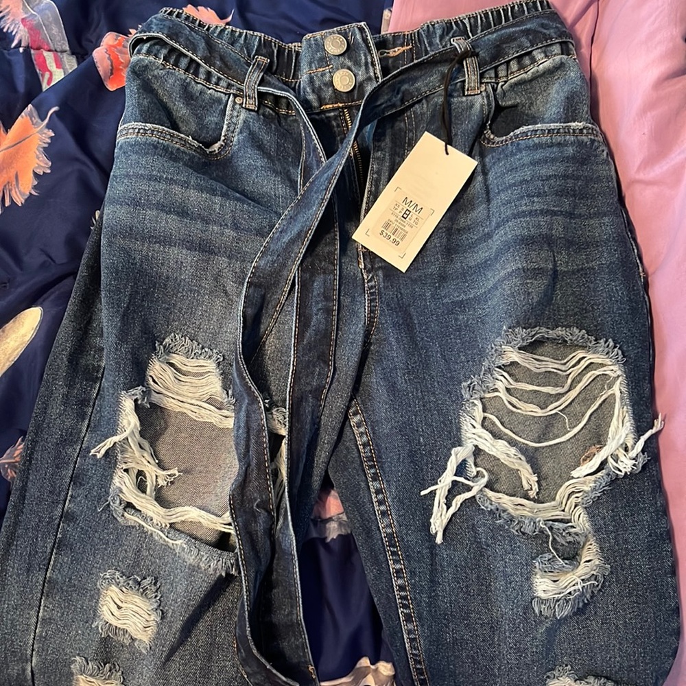 ripped jeans